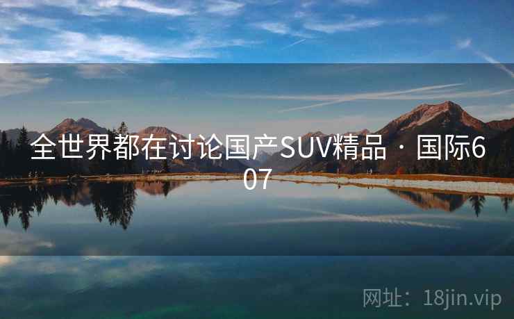 全世界都在讨论国产SUV精品 · 国际607